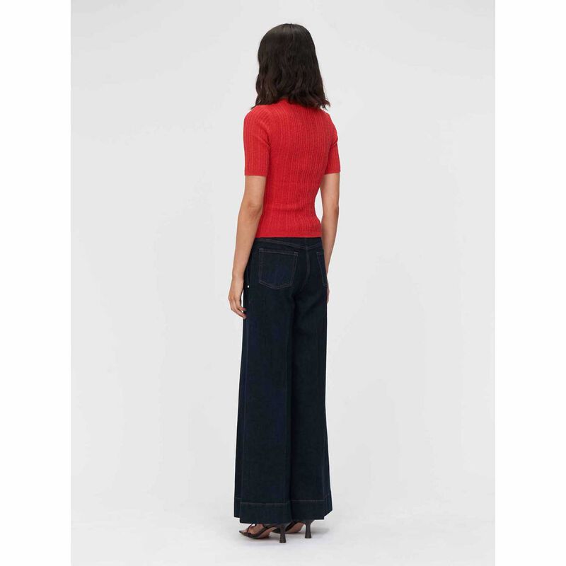 Veronika Maine Short Sleeve Boucle Knit image number 8